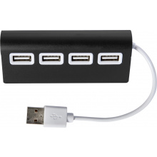 Usb-hub 'square' aus aluminium - Topgiving