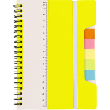 Notizbuch 'lineal' aus kunststoff - Topgiving