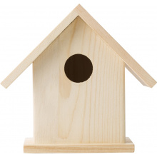 Bemalbares vogelhaus 'colibri' aus holz - Topgiving