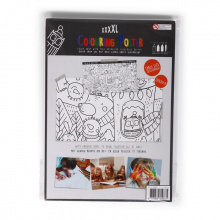 Senza xxxxl colouring poster - Topgiving