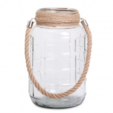 Senza glass jar large - Topgiving