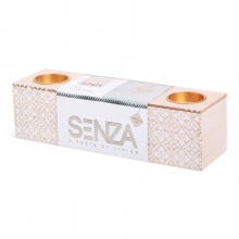 Senza vibes block candle holder - Topgiving