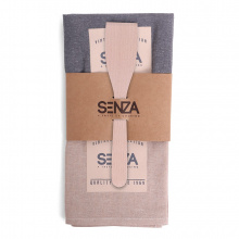 Senza tea towels with spatula - Topgiving