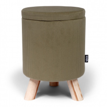Senza ribble storage pouffe - Topgiving