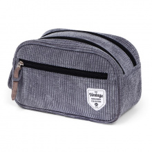 Vintage ribble cosmetic bag - Topgiving