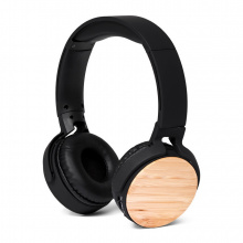 Brainz bluetooth headphone bamboo - Topgiving