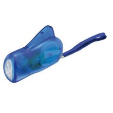 Dynamo-taschenlampe, 3 led (weiß) - Topgiving
