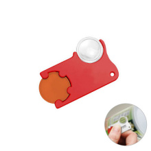 Chiphalter mit 1 euro chip und lupe - Topgiving