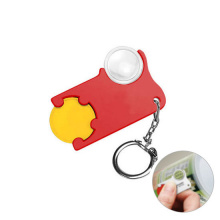 Chiphalter mit 1 euro chip und lupe - Topgiving