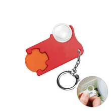 Chiphalter mit 1 euro chip und lupe - Topgiving