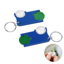 Chiphalter mit 1 euro chip und lupe - Topgiving