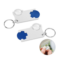 Chiphalter mit 1 euro chip und lupe - Topgiving