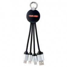 3-in-1 ladekabel mit beleuchtung - Topgiving