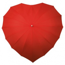 Regenschirmen in Herzform - Topgiving