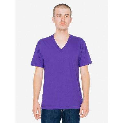 Ama t-shirt v-neck fine jersey unisex - Topgiving
