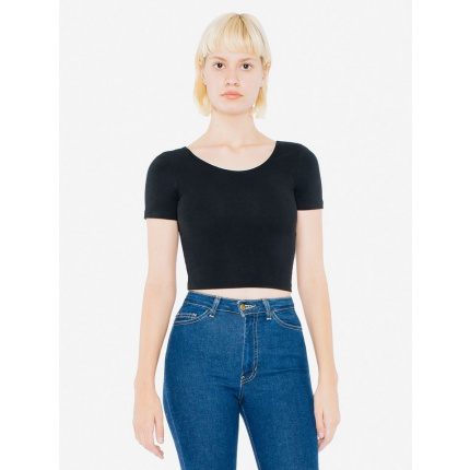 Ama t-shirt crop cot/spandex for her - Topgiving