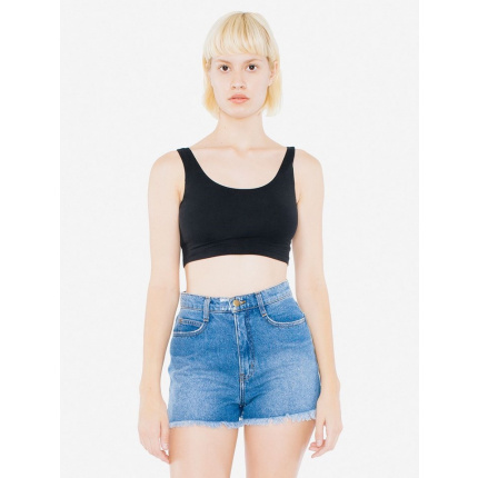 Ama tanktop crop cot/spandex for her - Topgiving