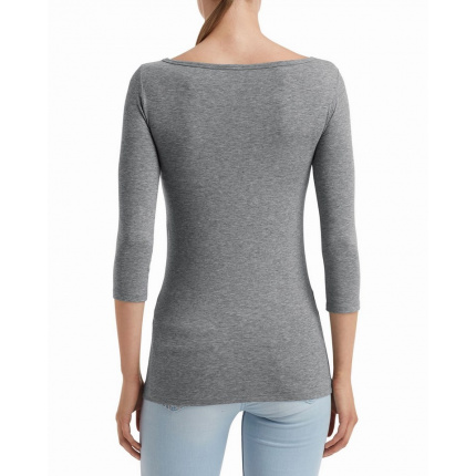 Anvil t-shirt stretch 3/4 sleeve for her - Topgiving