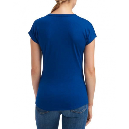 Anvil t-shirt v-neck triblend ss for her - Topgiving