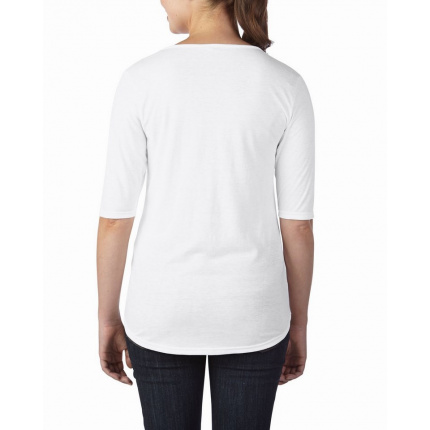 Anvil t-shirt scoop triblend 1/2 sleeve - Topgiving