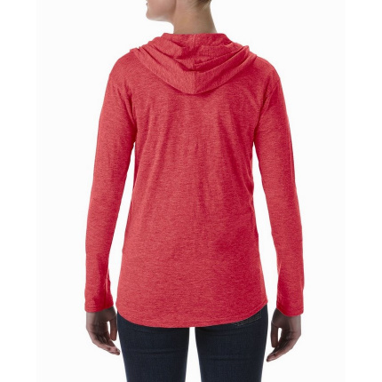 Anvil jacket hooded full-zip tri-blend for her - Topgiving