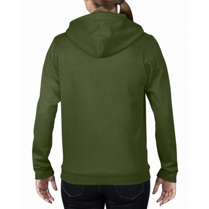 Anvil sweater hooded full zip for her - Topgiving