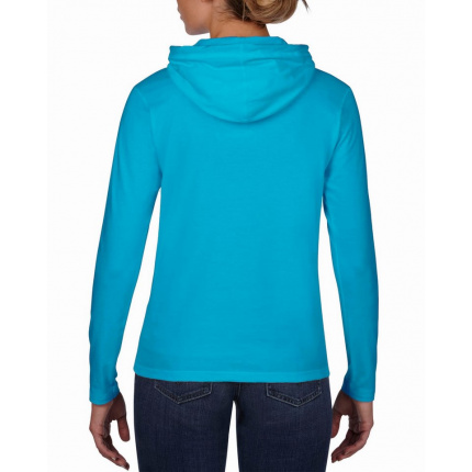 Anvil t-shirt hooded lightweight ls for her - Topgiving