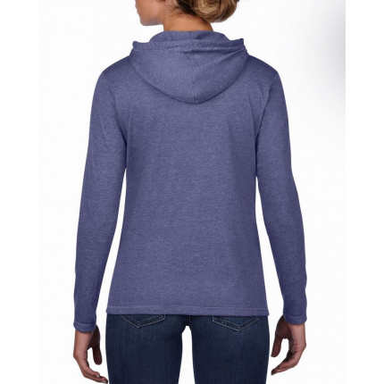 Anvil t-shirt hooded lightweight ls for her - Topgiving