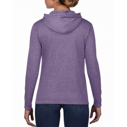 Anvil t-shirt hooded lightweight ls for her - Topgiving