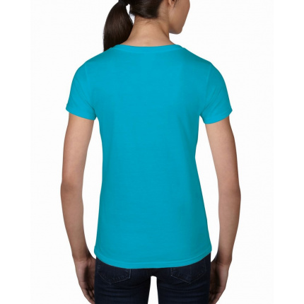 Anvil t-shirt v-neck lightweight ss for her - Topgiving