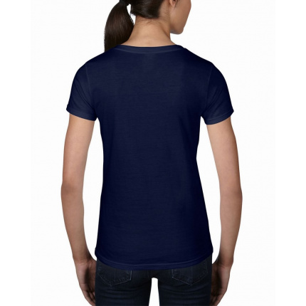 Anvil t-shirt v-neck lightweight ss for her - Topgiving