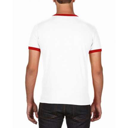 Anvil t-shirt ringer lightweight ss - Topgiving