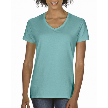 Comcol t-shirt midweight v-neck ss for her - Topgiving