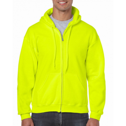 Gildan sweater hooded full zip heavyblend for him - Topgiving