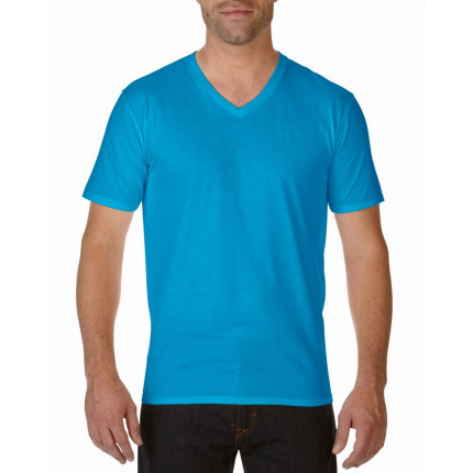 Gildan t-shirt premium cotton v-neck ss for him - Topgiving