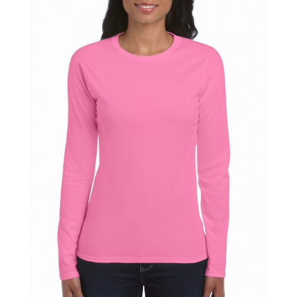 Gildan t-shirt softstyle ls for her - Topgiving