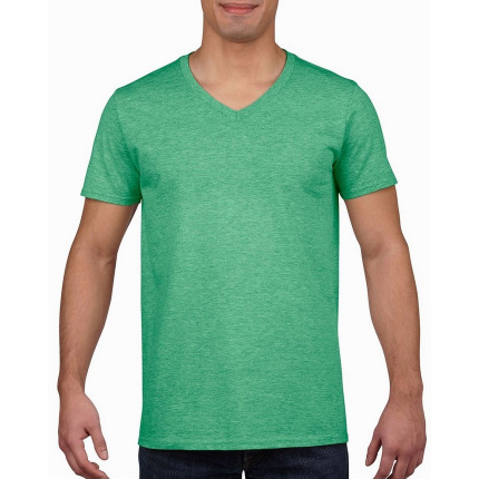 Gildan t-shirt v-neck softstyle ss for him - Topgiving