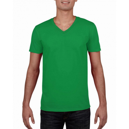 Gildan t-shirt v-neck softstyle ss for him - Topgiving