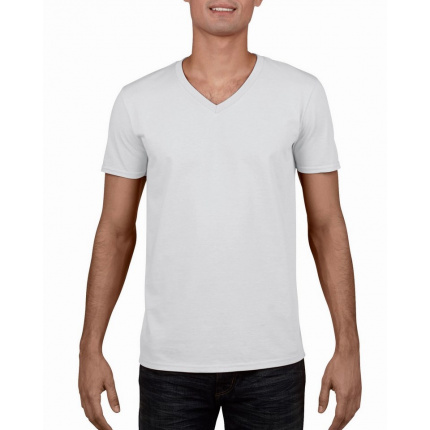 Gildan t-shirt v-neck softstyle ss for him - Topgiving