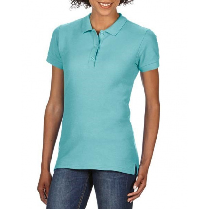 Gildan polo premium cotton double pique ss for her - Topgiving