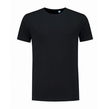 L&s t-shirt crewneck fine cotton elasthan - Topgiving