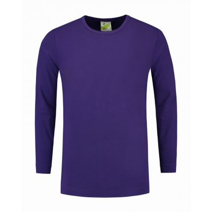 L&s t-shirt crewneck cot/elast ls for him - Topgiving