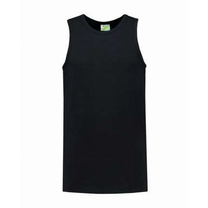 L&s tanktop cot/elast for him - Topgiving