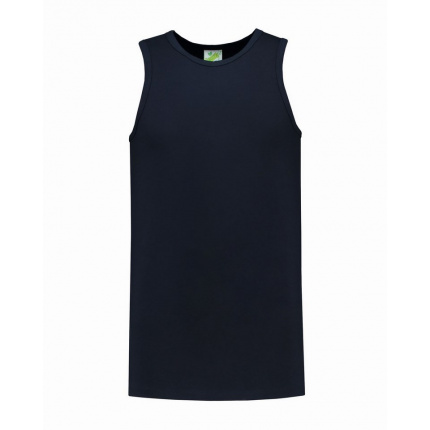L&s tanktop cot/elast for him - Topgiving