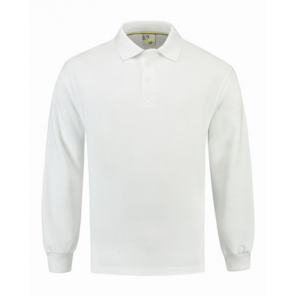 L&s polosweater open hem - Topgiving