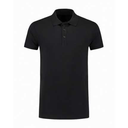 L&s polo basic cot/elast ss for him - Topgiving