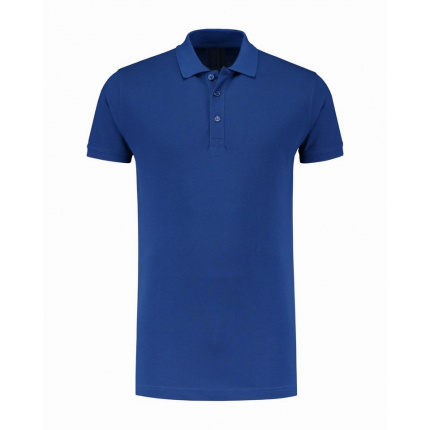 L&s polo basic cot/elast ss for him - Topgiving
