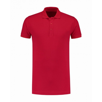 L&s polo basic cot/elast ss for him - Topgiving