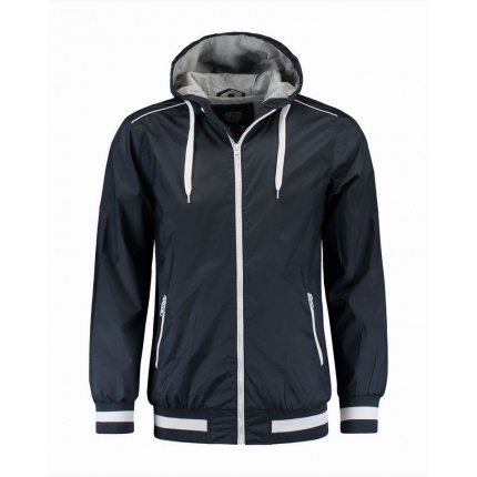L&s jacket hooded nylon unisex - Topgiving