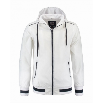 L&s jacket hooded nylon unisex - Topgiving